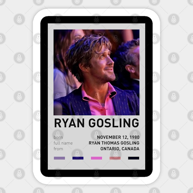 Ryan Gosling Sticker by sinluz